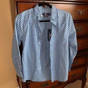 Boys Vineyard Vines Whale Shirt sz 12-14